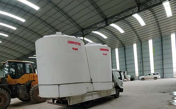 特加厚康乐塑料大桶装车运输交付实录